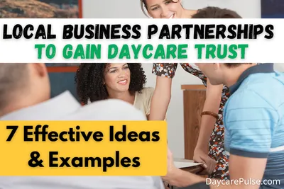 7 Effective Local Business Partnerships for Daycare Trust