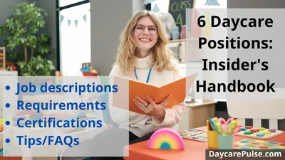 6 Daycare Positions: Insider's Handbook