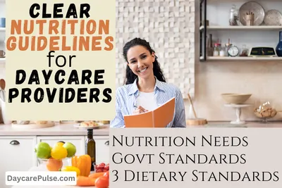 Clear Nutrition Guidelines for Daycare Providers